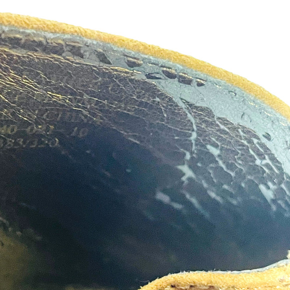 COLIN Stuart Tan Suede Open Toe Mules Flower Accent Women’s Size 10 - Picture 8 of 9